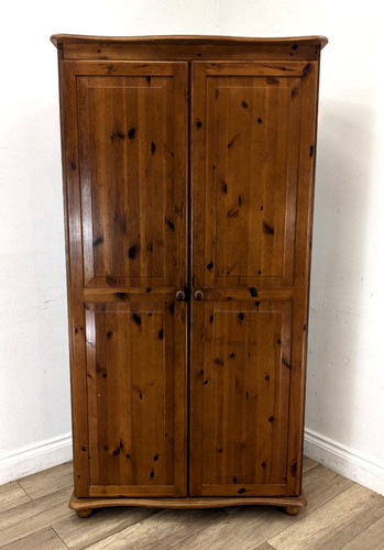 Single wardrobe duckers pine - wardrobe,