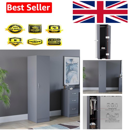 Riano door wardrobe grey - riano,