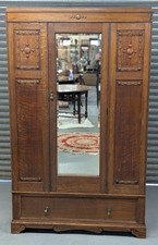 George V Oak Mirrored Door