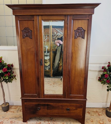 Victorian satinwood single - satinwood,