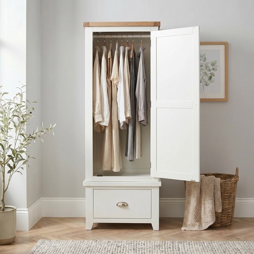 Door wardrobe with drawer - door,