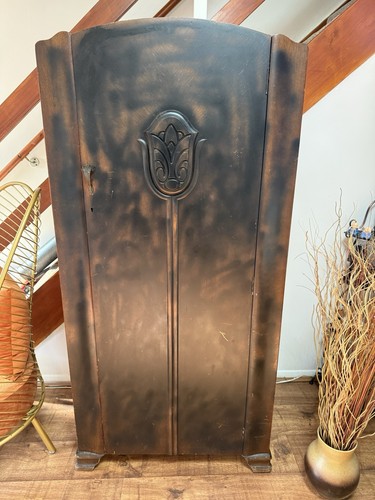 Wooden wardrobe medium - wooden,