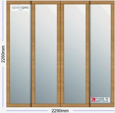 Spacepro 4 Door Shaker Oak