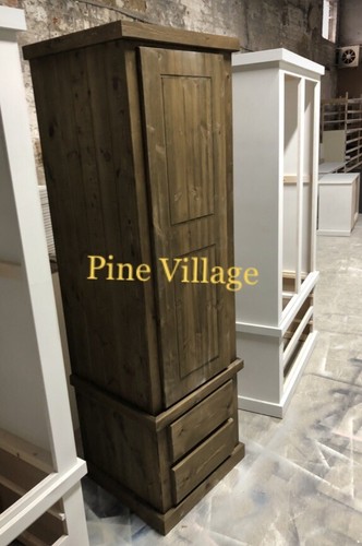 Copper handles dark - oak, single