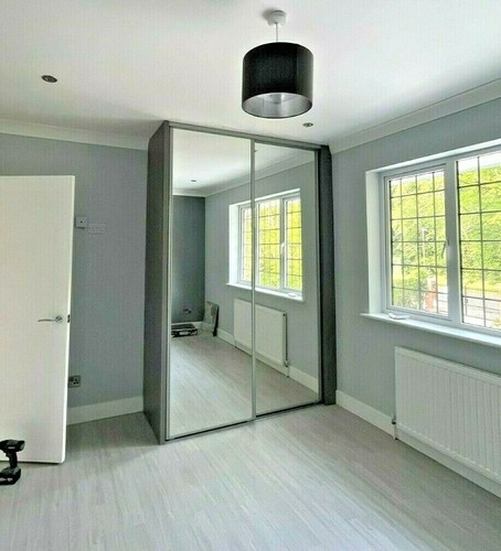 Doors single panel silver - 2,