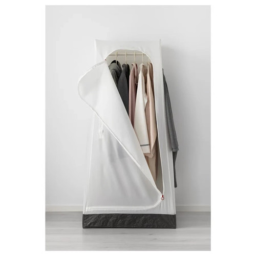 Ikea vuku wardrobe white 29 - wardrobe,,