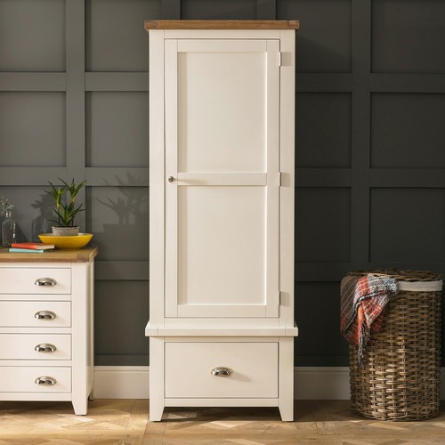 Door wardrobe with - door,