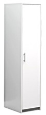 White Single Door Wardrobe